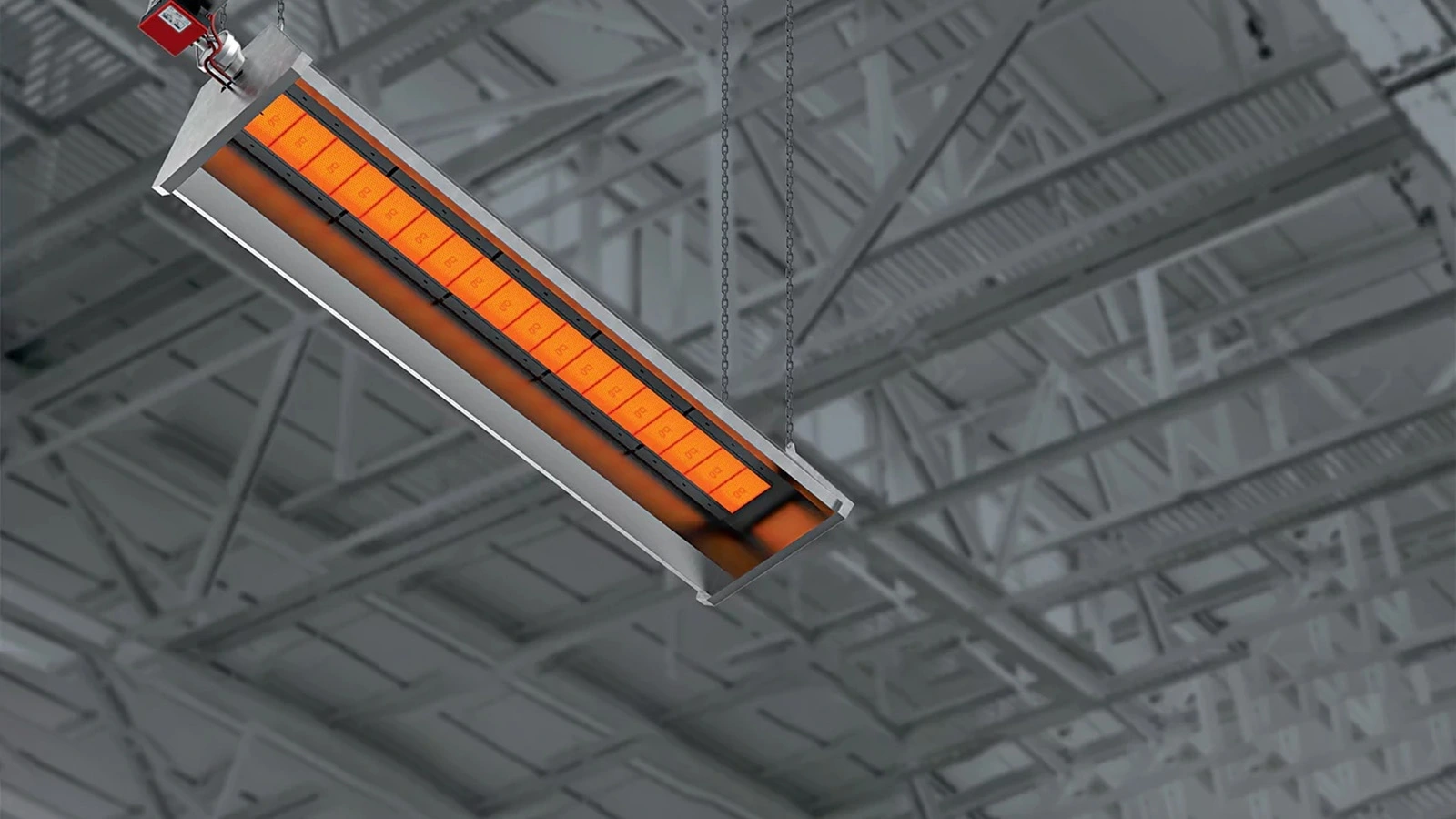 تولید دمای ملایم و یکنواخت با هیتر تابشی در گلخانه