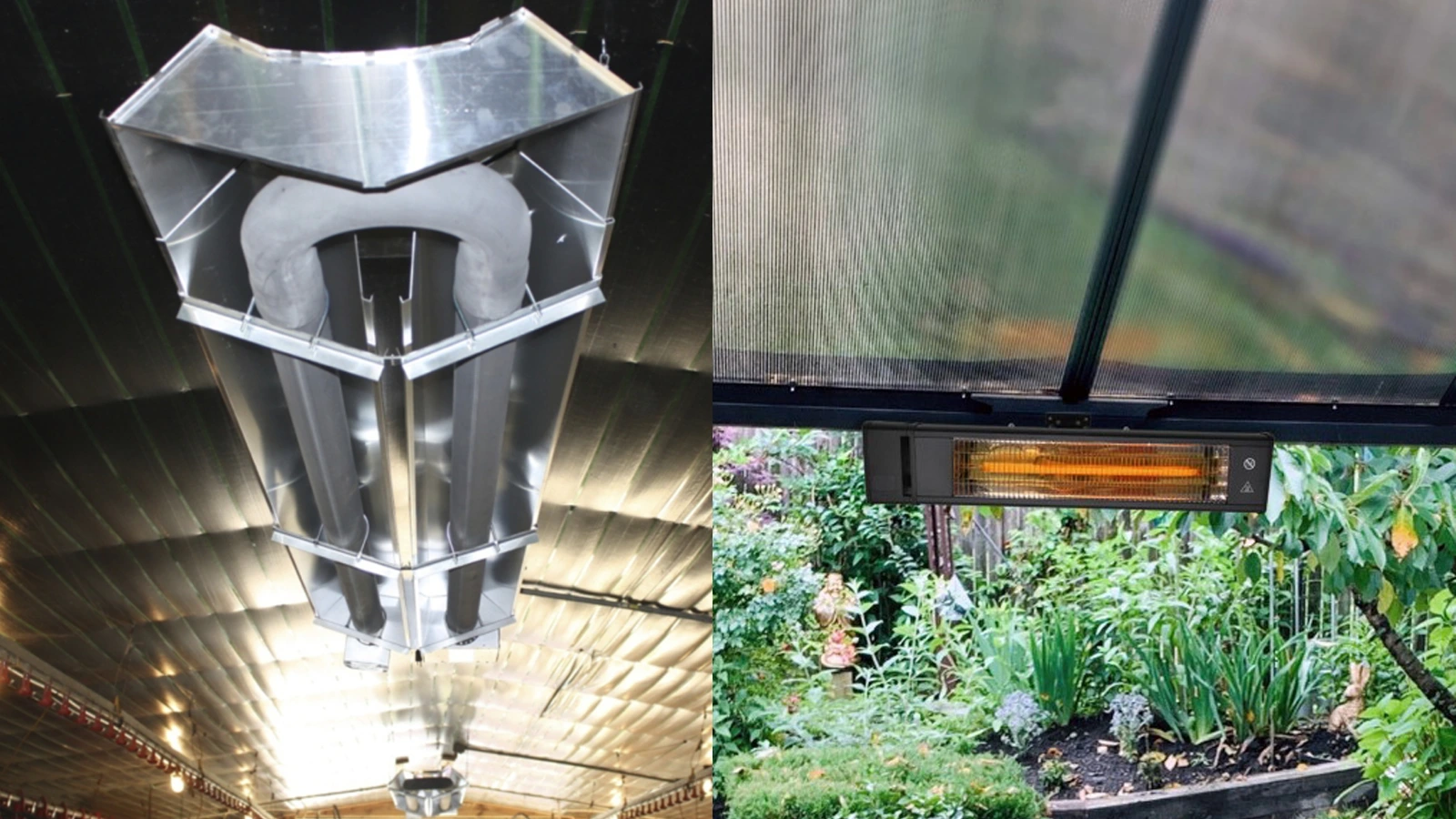 مزایای سیستم گرمایش تابشی گلخانه