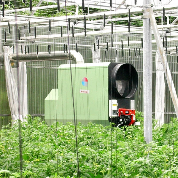 انواع تجهیزات گرمایشی گلخانه